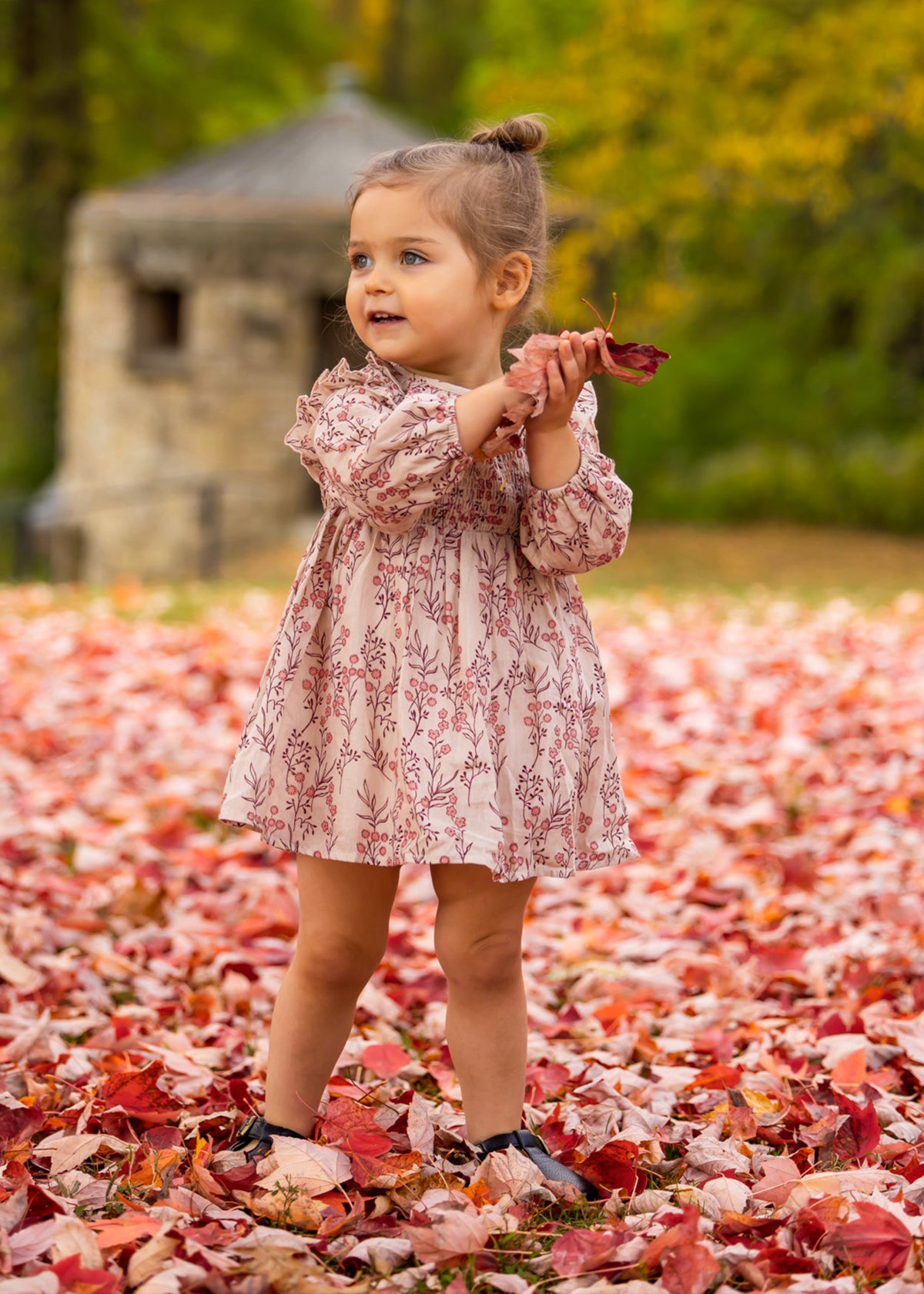 Autumn Floral Dress