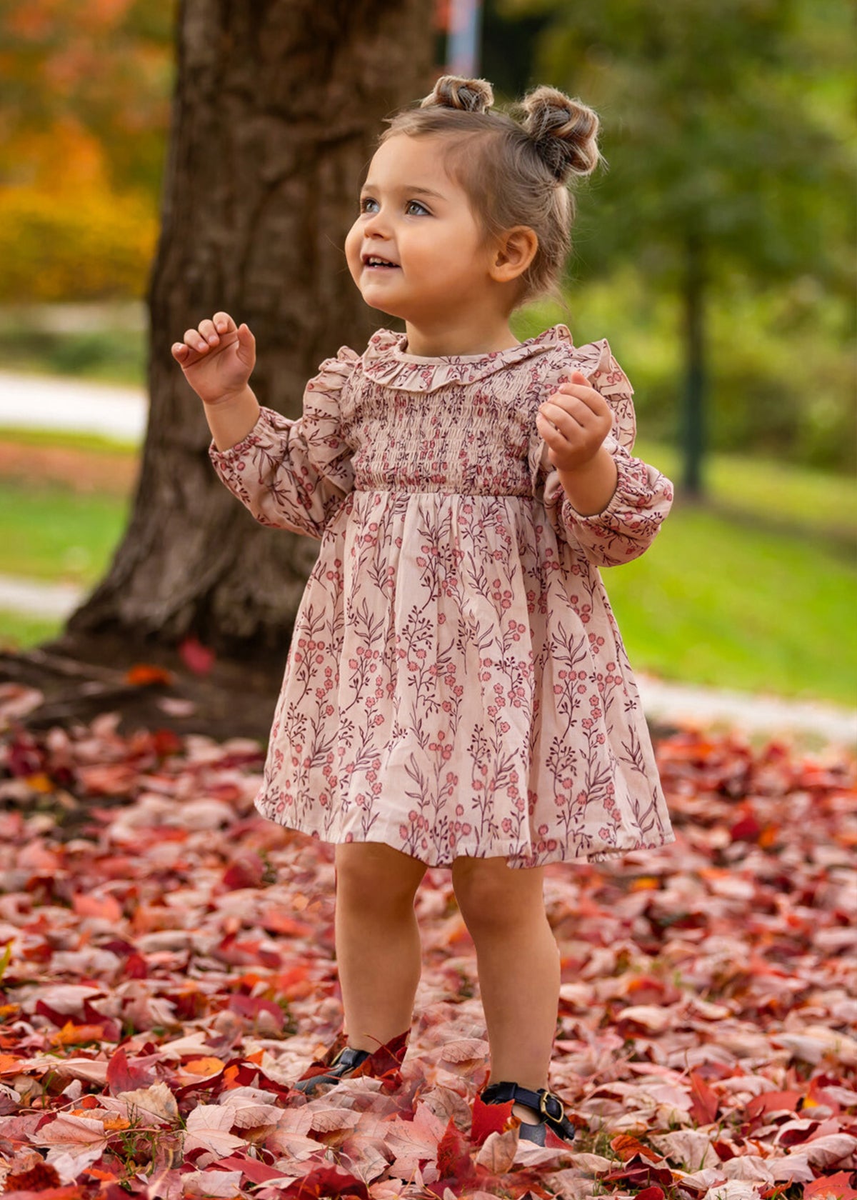 Autumn Floral Dress