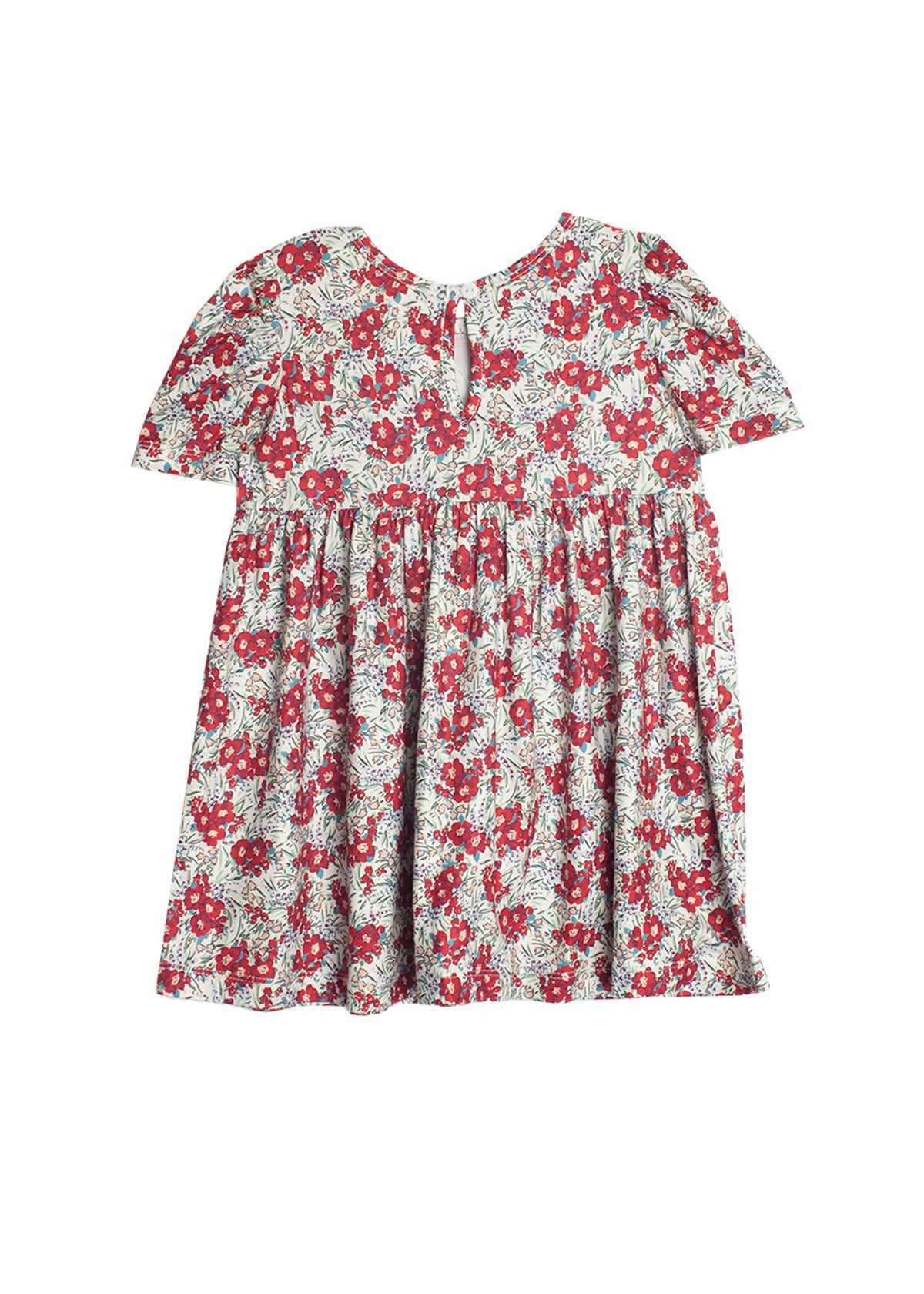 Holly Dress-Floral w/Bow