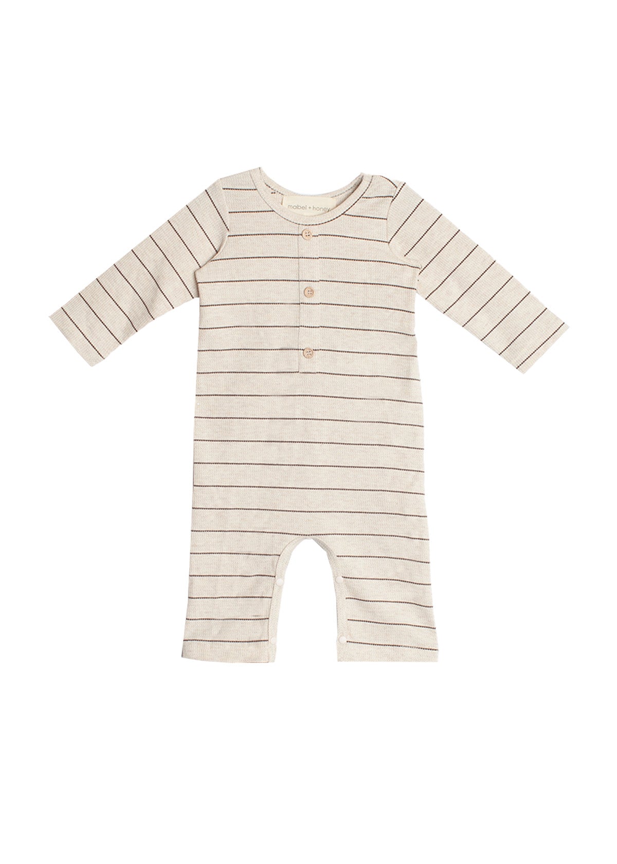 Brothers Romper-Ivory