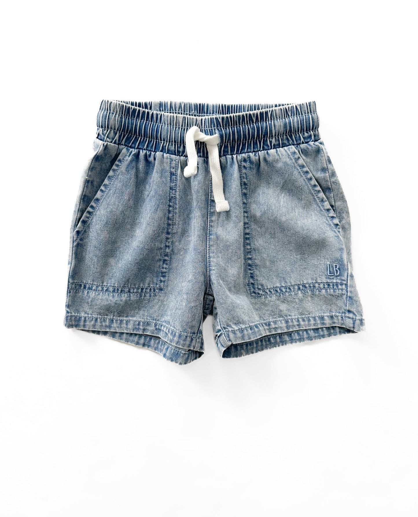 Chambray Shorts