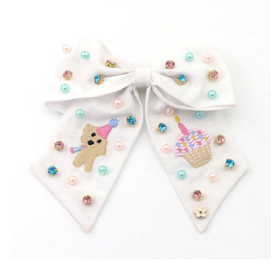 Birthday Girl Bow