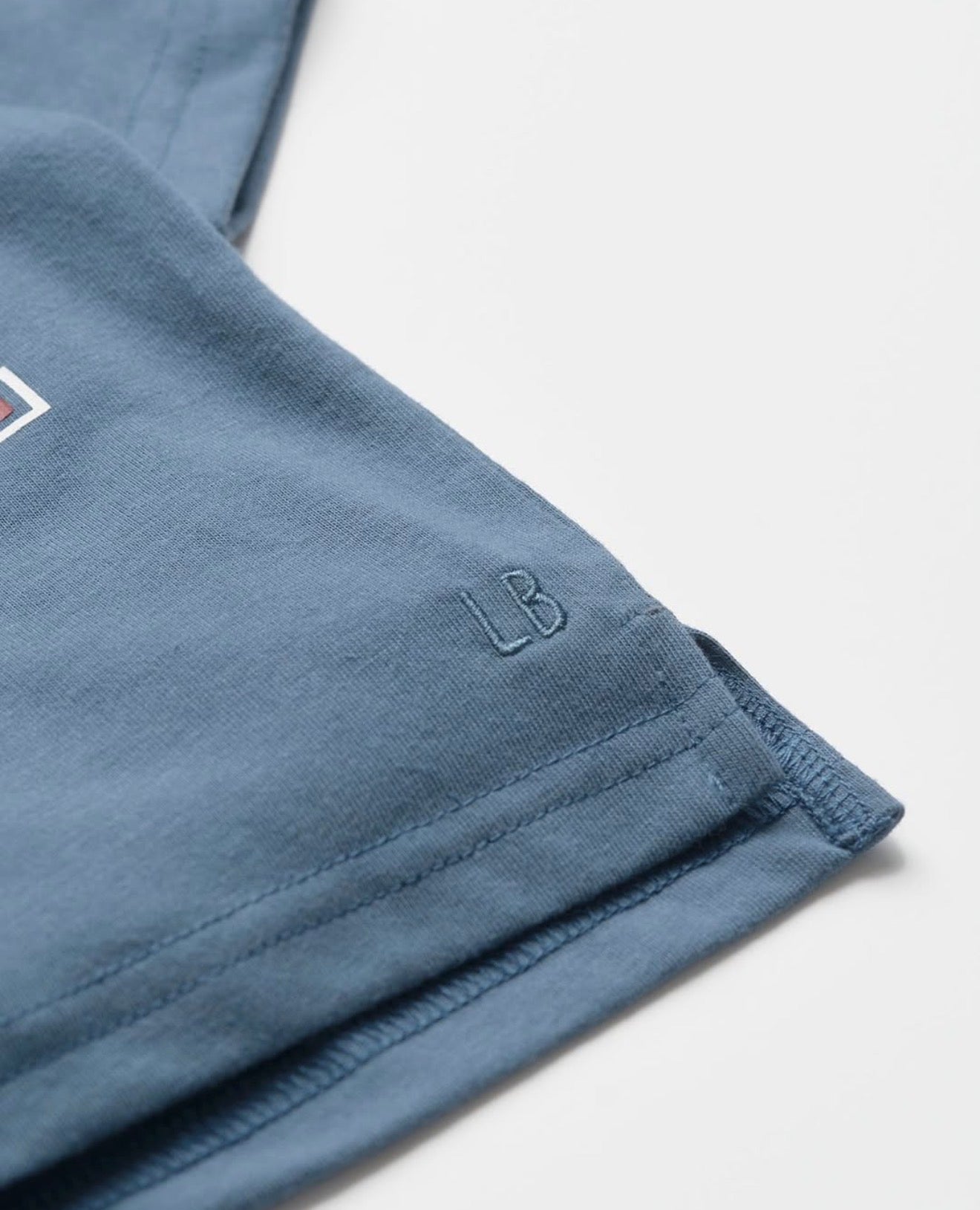 USA Elevated Tee-Indigo