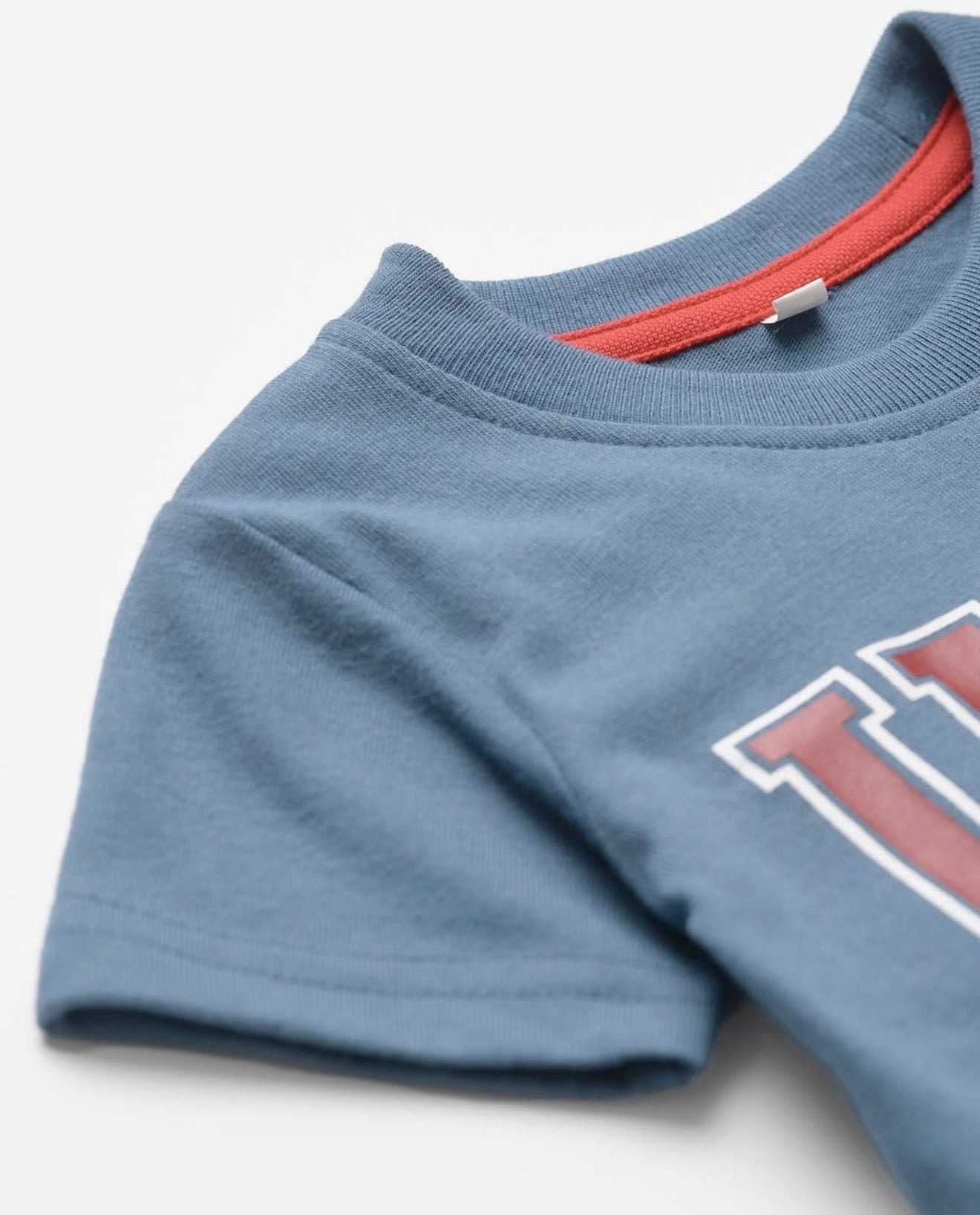 USA Elevated Tee-Indigo