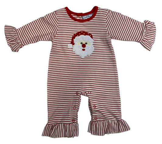 Santa App Girls Romper