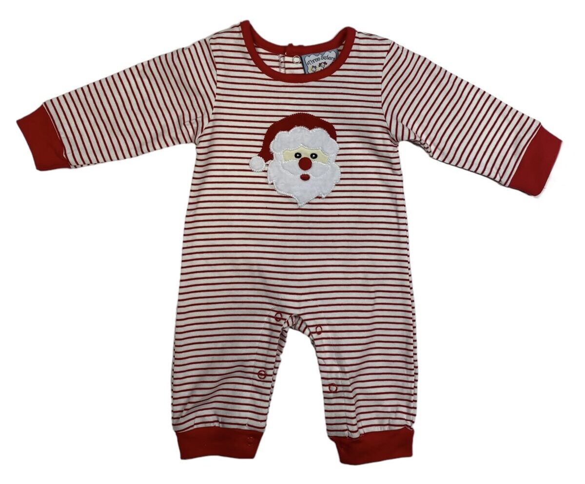 Santa App Boys Romper