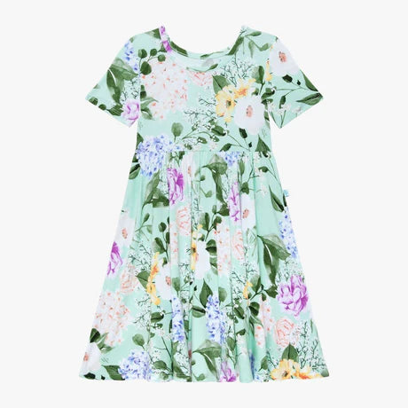 Erin Short Sleeve Twirl Dress