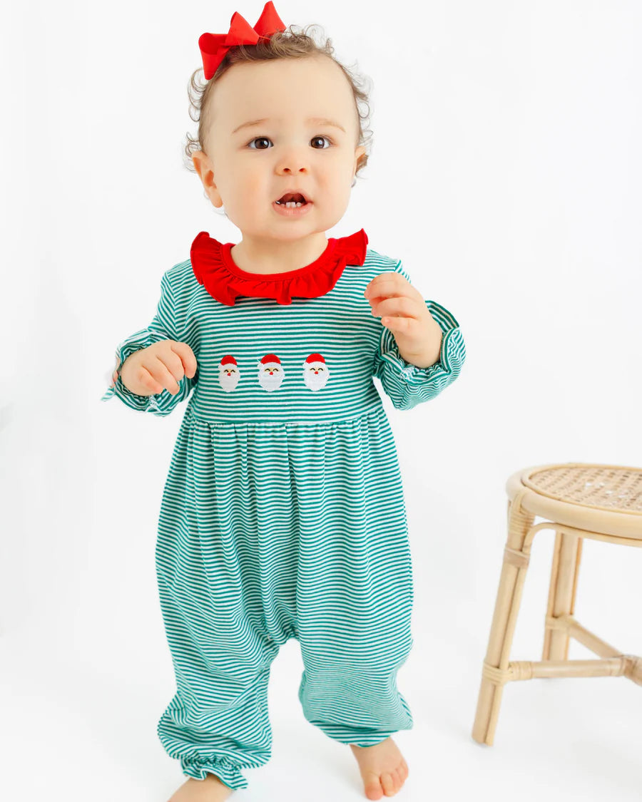 Santa Ruffle Romper