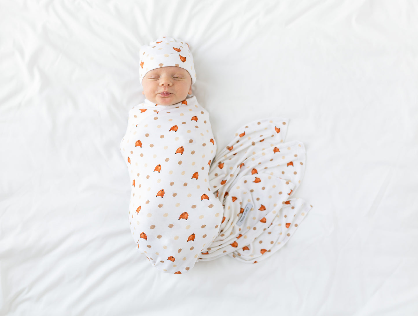 Lionel Swaddle & Beanie Set