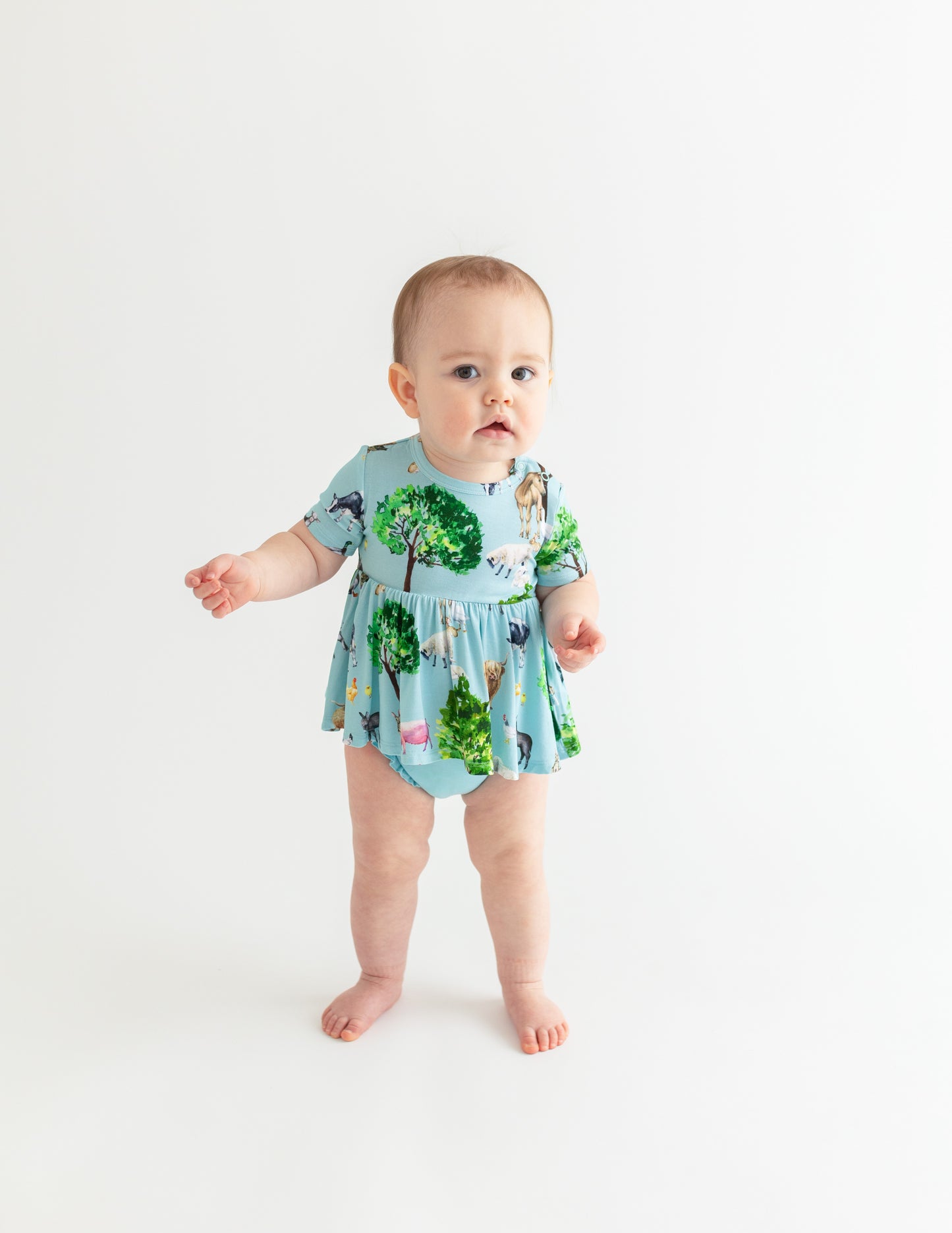 Brayden Peplum w/Bloomers