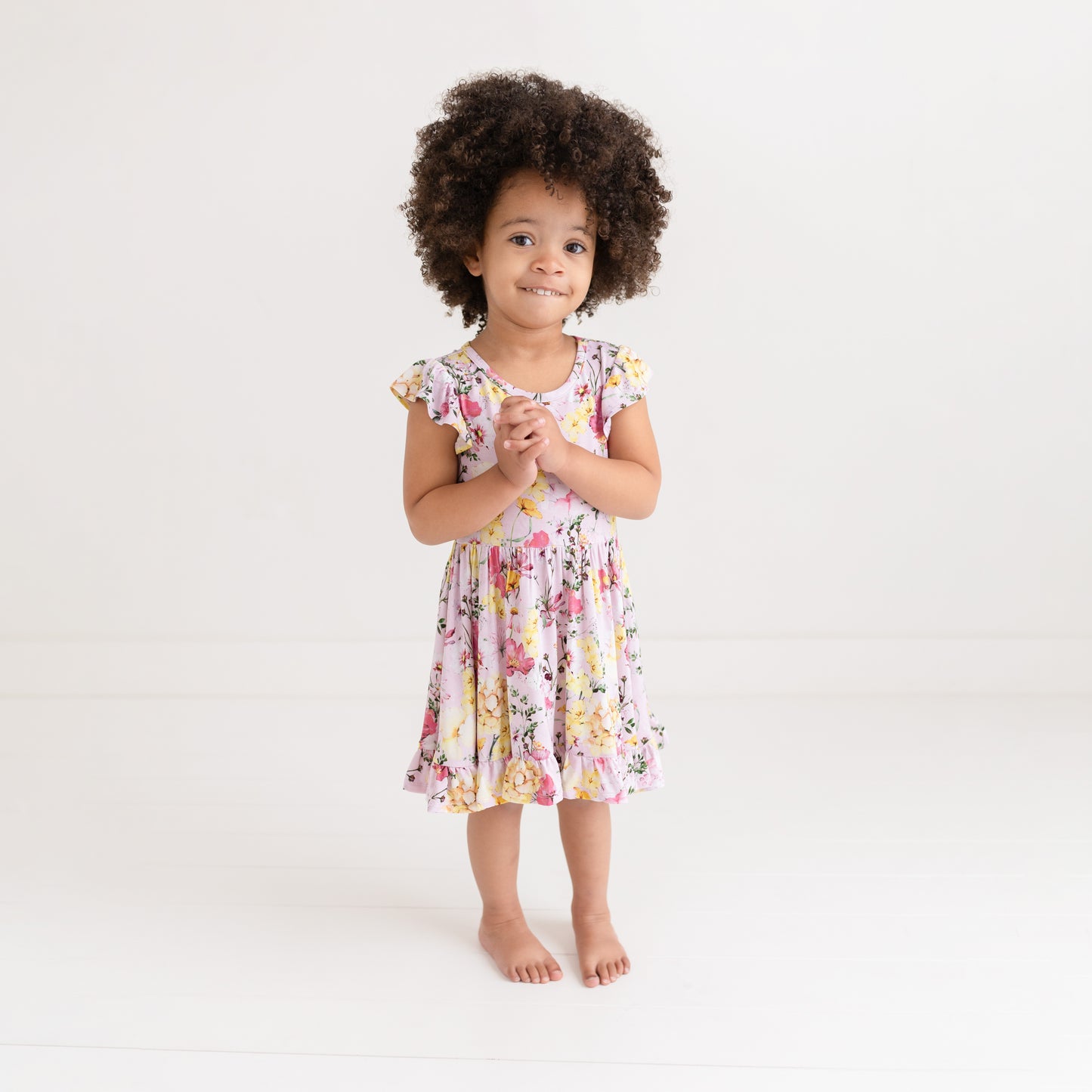 Gaia Ruffled Twirl Dress