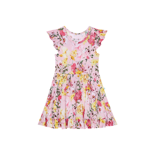 Gaia Ruffled Twirl Dress